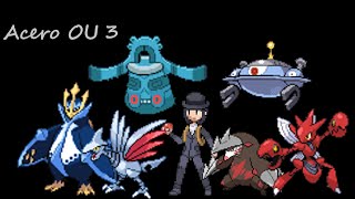 Pokemmo  Monotipo Acero vs OU 3 [upl. by Lodnar]