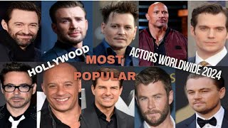 Hollywood Royalty  Most Popular Actors Worldwide 2024  Zuhayr Abid [upl. by Ebocaj]