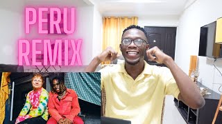 Fireboy DML ft Ed SheeranPeru Remix  Ghana Reaction [upl. by Laehcor]