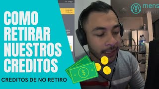 COMO paga MENSAJEROS URBANOS Como RETIRAR CREDITOS EN MENSAJEROS URBANOS CREDITOS DE NO RETIRO [upl. by Bascio]