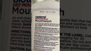 Biotene Dry Mouth Relief  a mouthwash that doesnt dry you out [upl. by Asyar32]