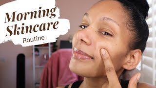 My Current Morning Skincare Routine  Not Sponsored [upl. by Lilybel]