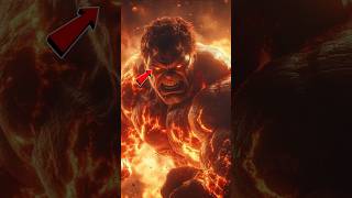 How Red Hulk burning things with his body heat  short [upl. by Nailluj]