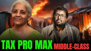 MIDDLE CLASS PAYING MORE TAXES THAN CORPORATE  Nirmala Sitharaman  Pradeep Kumar [upl. by Burbank]