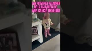 👶✨ ¡Las Primeras Palabras de la Nieta de Ana Obregón quotGuapaquot Derrite a su Abuela 😍 Cotilleos [upl. by Hploda]