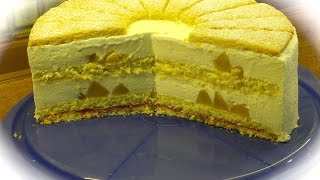 Pfirsich Quarkcreme Torte [upl. by Milstone]