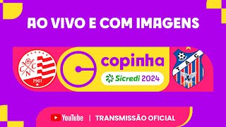 JOGO COMPLETO NÁUTICO PE X TRINDADE GO  PRIMEIRA FASE  COPINHA SICREDI 2024 [upl. by Yelrahc107]