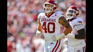 Landon Jackson and Eric Gregory preview Arkansas matchup against Mississippi State [upl. by Arvonio]