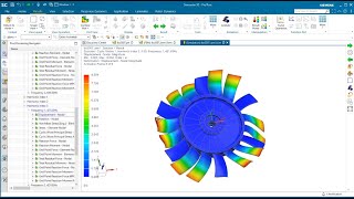 Cyclic Symmetric Nonlinear Prestressed Modal Analysis with Simcenter 3D [upl. by Klenk44]