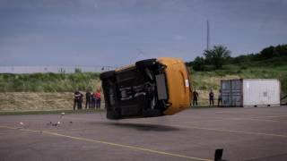 The new Volvo XC60 Roll Over crash test [upl. by Roose]