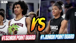 Best Point Guards In ALL OF HIGH SCHOOL Matchup 🤩🔥 Dylan Harper vs Darius Acuff Jr 🍿 [upl. by Amiaj]