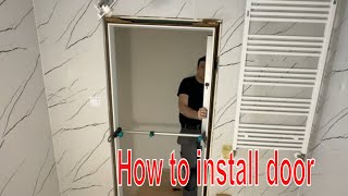 How to Install door Szybki montaz drzwi [upl. by Rico]