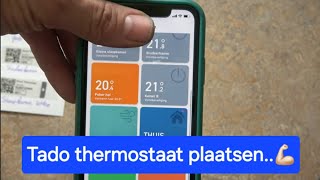 Hoe plaats je een Tado slimme thermostaat [upl. by Shrier906]