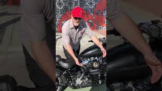 2018 Softail Breakout with Trask Turbo [upl. by Llertak]