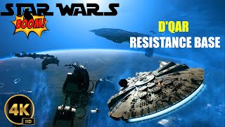 Battlefront 2 DQar Resistance Base Evacuation Gameplay PC 4K No Commentary [upl. by Anitrak]