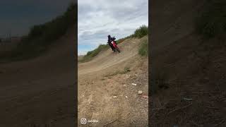 Practicing Berms dirtbike [upl. by Janek247]