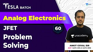 Problems from Analog Electronics  JFET  Lec 60  Analog Electronics  GATE 2021 Exam [upl. by Matronna449]