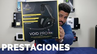 Corsair VOID PRO RGB Prestaciones [upl. by Halie]