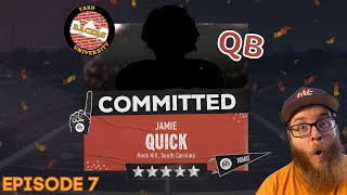 The Best Recruit in College Football 25 Wants Us  Teambuilder Dynasty Ep 7 [upl. by Rabiah]