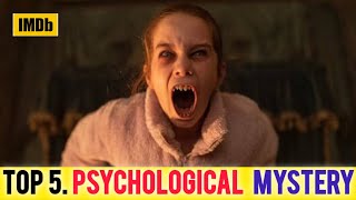 Top 5 Psychological Horror Mystery Thriller movies Hindi [upl. by Fanchette13]