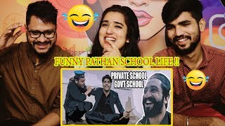 Indian Reaction On Private School amp Govt School ¦ Our Vines  Krishna Views [upl. by Htomit]