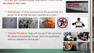 CLP lec 1 2 Introduction to criminal Law and Procedure [upl. by Ecnerret]