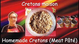 Ultimate and Delightful Homemade Cretons Meat Pâtés  Delicieux cretons maison [upl. by Loftis]