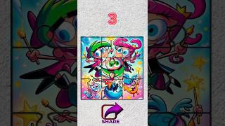 Which one is correct fairly odd parents shorts animationart puzzle [upl. by Bevon]