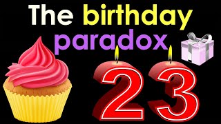 The Birthday Paradox  VERY ELEMENTARY PROOF [upl. by Quinn256]