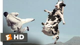 Kung Pow Enter the Fist 45 Movie CLIP  Cow Fight 2002 HD [upl. by Aneladdam773]