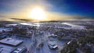 The beautiful village of karasjok [upl. by Anawak]