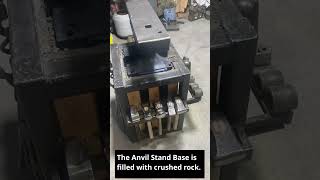 Blacksmiths Unique Anvil Stand [upl. by Holden]