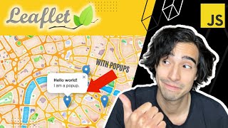 Javascript Interactive Map with Leaflet EASY with Marker Clusters amp Popups [upl. by Noelani]