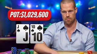 ActionPacked Turn Card in Million Dollar Cash Game  High Stakes Poker E20 [upl. by Aiksas]