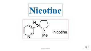 Nicotine Alkaloid Properties Uses Structure determination Synthesis [upl. by Eeclehc64]