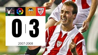 Valencia 03 Athletic Club  Liga 20072008 [upl. by Aicylla]