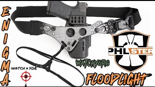 The PHLSTER Enigma Floodlight 2 Holster System ITS GOOD No its REALLY GOOD  THERE WILL BE BELLY [upl. by Niveg994]