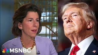 We dont need his baloney telling us hell protect us Gina Raimondo dismisses Trump remark [upl. by Arratoon]