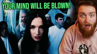 Blind Reaction to Knocked Loose quotSuffocatequot Ft Poppy Official Music Video  Chrissy Reacts [upl. by Terrijo]