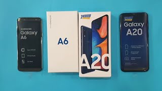 Samsung Galaxy A20 vs Samung Galaxy A6 [upl. by Dell]