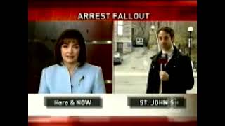 Dane Spurrells Wrongful Arrest CBC News 04232009 Part 1  2 [upl. by Tallu]