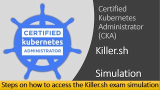 How to access Killer Shell killersh  CKA exam simulation [upl. by Delly537]