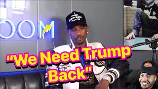 Charleston White Expresses His Hate For Kamala Harris And Why He’s Voting For Trump [upl. by Adekam80]