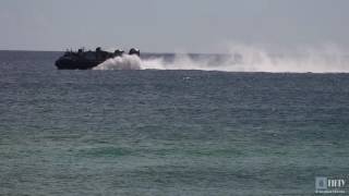 US Navy LCAC HoverCraft Destin Florida [upl. by Yarb]