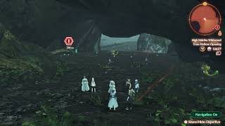 Xenoblade Chronicles 3  Chapter 4 Tree Hollow Opening Defeat Baruka Flier amp Avee Skwaror Gameplay [upl. by Kentigerma]