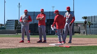 Sights And Sounds From Cardinals Spring Training Camp Looks Whos Getting Some Work At Shortstop [upl. by Novello269]