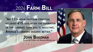 Senate Farm Bill Proposal Key Points and Implications [upl. by Ellatsirhc]