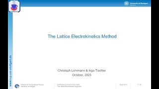 The lattice electrokinetics method [upl. by Roderic719]