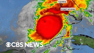 Latest details on Hurricane Milton with landfall expected in Florida [upl. by Harmon]