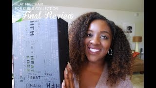 Heat Free Hair FOR KURLS  Final Review [upl. by Aneelak912]